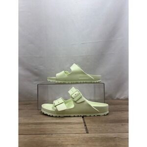 Birkenstock Arizona Essentials Sandals Slides Lime Green Unisex